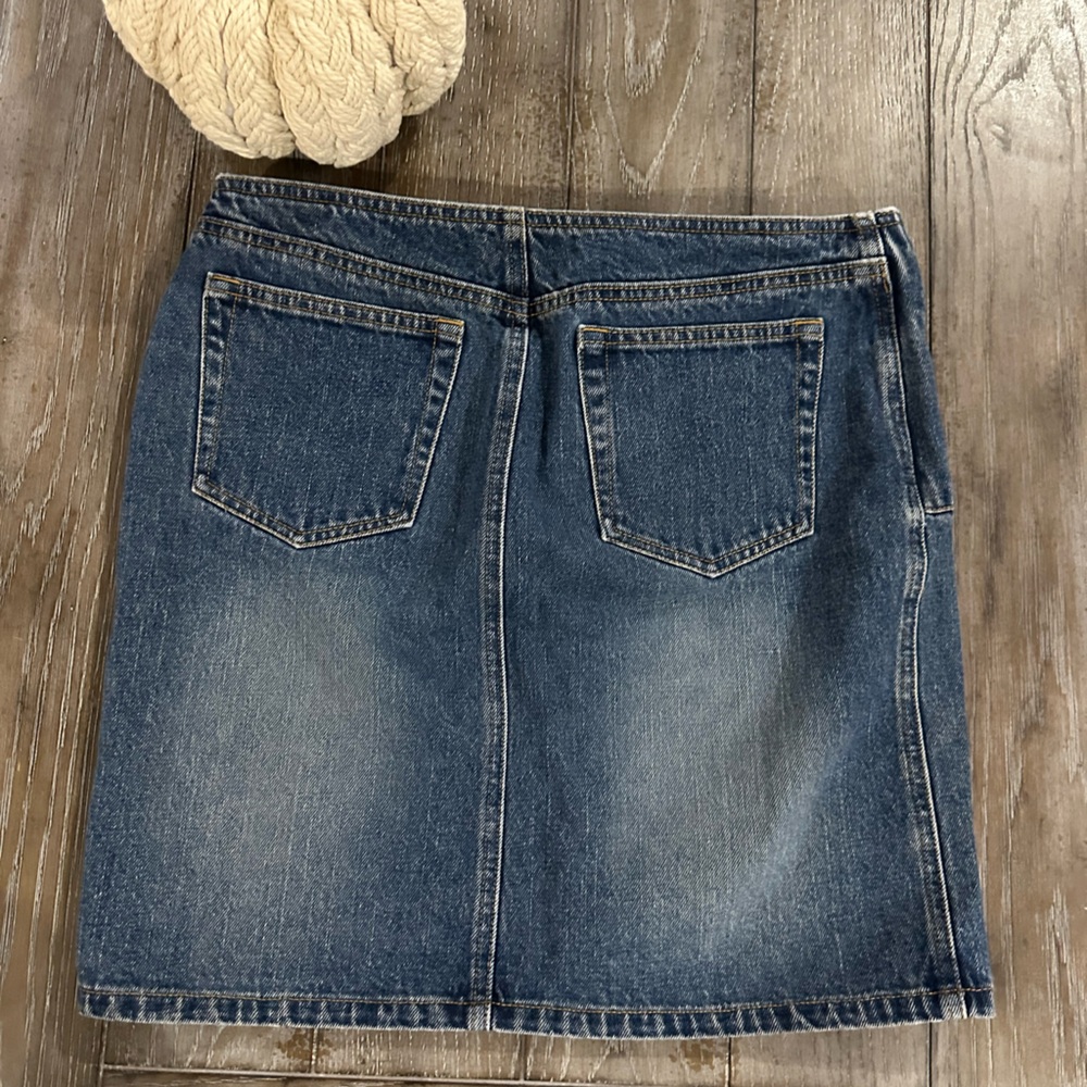 GAP Dark Blue Denim Skirt - Picture 4 of 8